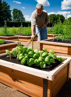 Gemüseanbau für Anfänger - Hochbeete sind einfach ideal