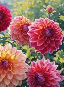 Winterharte Pflanzen: Die Dahlie gehört nicht dazu